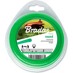 Волосінь для тримера Bradas TRIMMER "коло" 2,0мм х 15м ZTO2015B