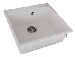 Кухонна мийка Miraggio Lagoon 540 white 0001138, Білий - мініатюра 3