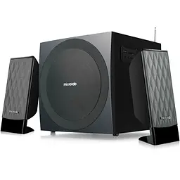 Мультимедійна акустика Microlab M-300U Black - мініатюра 2