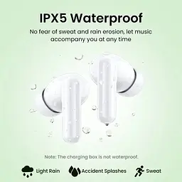 Навушники бездротовіUgreen HiTune T3C Earbuds (WS207) TWS стерео гарнітура в кейсі (UGR-45110) Білі - мініатюра 4