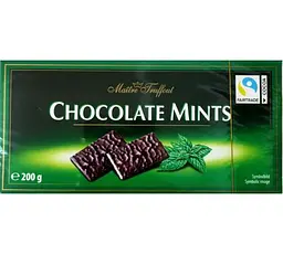 Цукерки Maitre Truffout Chocolate Mints з м'ятною начинкою 200 г (9002859044694)