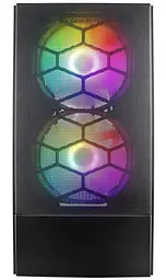Корпус 1stPlayer X4-M-BK-2F1P-1F1 Black без БП (X4-M-BK-2F1P-1F1) - мініатюра 2