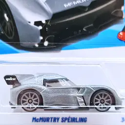 Базова машинка Hot Wheels Peak Pursuit McMurtry Speirling сіра (5785) HYW55-N521    - мініатюра 2