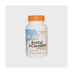 Амінокислота Doctor's Best Ацетил L-Карнітин 500мг, Biosint, 120 гелевих капсул (DRB-00152)