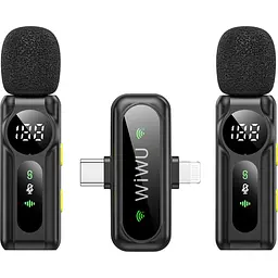 Мікрофонна радіосистема WiWU Wi-WM007 USB-C/Lightning [156421] - мініатюра 2