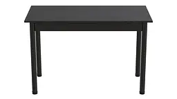 Стіл кухонний Ferrum-decor Беніта 75x120x60 Чорний ДСП Сосна Кембра 16мм (FRD-105692) - мініатюра 3
