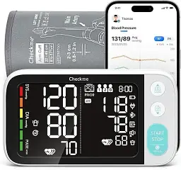 Монітор артеріального тиску Checkme BP3 C2 тонометр із Bluetooth для домашніх користувачів вагітних діабетиків