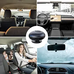 Компактний автомобільний тепловентилятор 12V для обігріву скла та салону - мініатюра 9