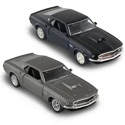 Автомодель TechnoDrive Ford Mustang Boss 429 1969 в ассортименте (260089U) - миниатюра 8