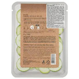 Маска тканинна для обличчя Tony Moly Fresh To Go Cucumber Огірок, 25 г - мініатюра 2