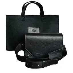 Жіноча шкіряна сумка через плече GRANDE PELLE 17×24,5×7 см sum0028527 - мініатюра 3