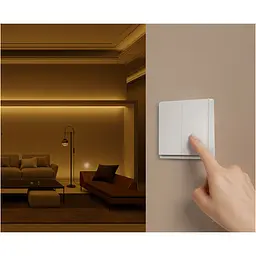 Бездротовий розумний вимикач Aqara E1 White (WXKG17LM) [107840] - мініатюра 4