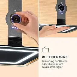 Острівна витяжка Klarstein Futurelight Smart 420 м³/г (10038708) - мініатюра 5