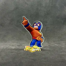 Акрилова колекційна фігурка Brawl Stars Ель Прімо (El Primo) 10 см - мініатюра 2