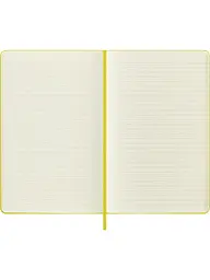Записник Moleskine Silk середній, Лінійка Солом'яно-жовтий (QP060M6SILK) - мініатюра 4