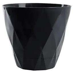 Горщик для квітів Violet House Prizma dark grey 1.5 л