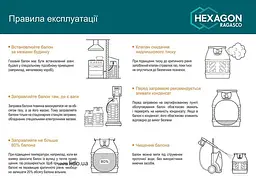 Полімерно-композитний газовий балон Hexagon Ragasco 18,2л - мініатюра 6