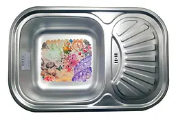 Кухонна мийка Romzha Stela Textura RO48476, Сірий - мініатюра 2