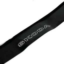 Дефлектор капоту мухобійка Skoda Octavia A5 2004-2013 (Коротка) Voron Glass - мініатюра 4