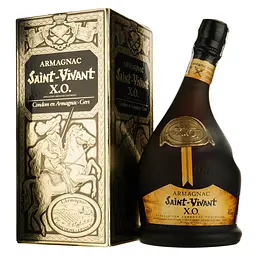 Арманіяк Saint Vivant XO, 40%, 0,7 л (837677) - мініатюра 2