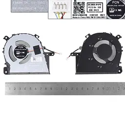 Вентилятор для Lenovo IdeaPad 3 14ARE05, 14ADA05, 14IML05, 14IIL05, 14ITL05 (DC28000F4F0, FM9N DFS5K1215491F) - мініатюра 3