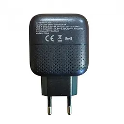 Зарядний пристрій IMS-C3003 20W, мережевий блок живлення, 2 порти USB і Type-C, чорний - мініатюра 4