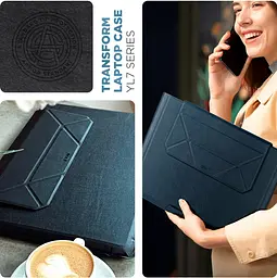 Чохол ArmorStandart Laptop Sleeve Stand YL7 16 Black (ARM69064) [95698] - мініатюра 2