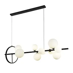 Люстра стельова LED Levistella 918LP267-10 BK+WH, 10xG9, чорний+білий, сучасний стиль - мініатюра 2