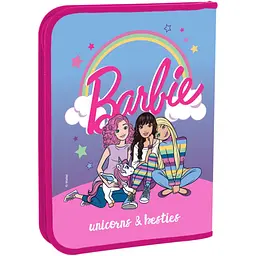 Папка для зошитів YES Barbie пластикова на блискавці В5 (491550) - мініатюра 2