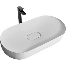 Умивальник Rea Iris 71 white matt накладний REA-U4305, Білий матовий