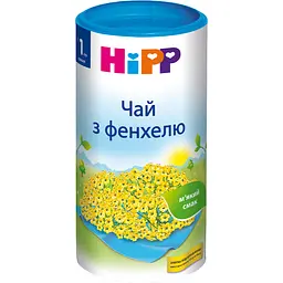 Дитячий чай HiPP з фенхеля, від 0 міс. 200 гр (9062300107781)