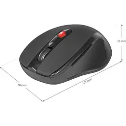 Комп'ютерна мишка Defender Ultra MM-315 Wireless Black (52315) - мініатюра 4