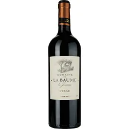 Вино Domaine De La Baume Syrah IGP Pays d'Oc червоне сухе 0.75 л - мініатюра 2