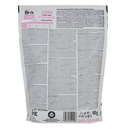 Корм сухий Brit Care Grain Free Mini Yorkshire для йоркширських тер'єрів з лососем та тунцем 400 г - мініатюра 3