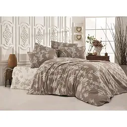 Комплект постільної білизни з компаньйоном (R-T9158) Євро TAG tekstil pbe0036696 - мініатюра 2