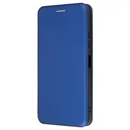 Чехол-книжка для ZTE Blade A75 4G, G-Case, синий, кожаный чехол-книга из экокожи (PU) и TPU, с магнитом, с подставкой и вместительным кардхолдером, противоударный, защита всего корпуса, ArmorStandart (ARM78998)