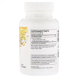 Трави Thorne Research Фітосоми куркумін 500-SF, Curcumin Phytosome Meriva, 60 геле (THR-00485) - мініатюра 2