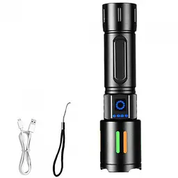 Ліхтар ручний акумуляторний BL BL-611-TG FLUORESCENCE zoom 1x26650 або 3xAAA - мініатюра 7