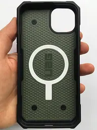 Чохол протиударний UAG Pathfinder MagSafe (Original) 114053117272 для iPhone 14 Plus/15 Plus (6.7") Olive - мініатюра 6