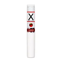 Стимулюючий бальзам для губ унісекс Sensuva X on the Lips Cherry з феромонами, вишня - мініатюра 3
