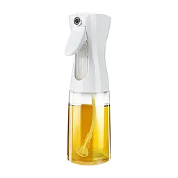 Розпилювач диспенсер пляшка спрей для олії, оцту, соусів пластиковий 250 мл, Kitchen Master Білий 86024