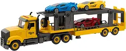 Машинка-конструктор OTAMANKO АВТОКОНСТРУКТОР Вантажівка-тягач з легковими авто YW9085D Різнокольоровий shop (4820242927042)