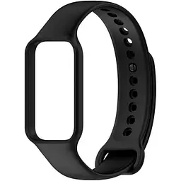 Ремінець ArmorStandart Silicone для Mi Band 8 Active / Redmi Smart Band 2 Black (ARM73995) [103392]