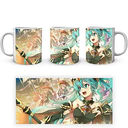Кухоль GeekLand Hatsune Miku Хацуне Міку HM 02.20 330 мл білий - мініатюра 4