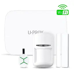Комплект бездротової сигналізації U-Prox MPX L KF kit White з LTE/GSM (4G/2G), WiFi (23-00360) - мініатюра 1