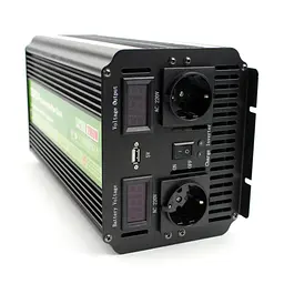 Перетворювач напруги (інвертор) Tossa 12V-220V/2000W Модифікований Синус З Функцією Заряджання UPS (TAU2000L-2000W) - мініатюра 7
