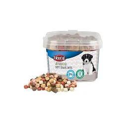 Вітамінізовані ласощі для цуценят Trixie Junior Soft Snack Dots з кальцієм, 140 г (курка і ягня) - мініатюра 4