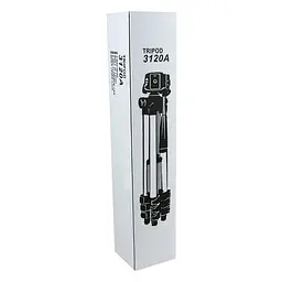 Універсальний штатив Wuw TriPod 3120 1.4 м Black (28373_1880848) - мініатюра 2