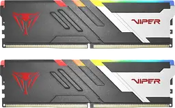 Оперативна пам'ять PATRIOT 32GB (2x16GB) DDR5 6400MHz Viper Venom RGB (PVVR532G640C32K)