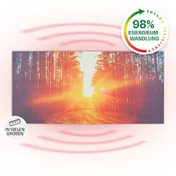 Інфрачервоний обігрівач Klarstein Wonderwall Air Art Infinite (10035173) - мініатюра 4